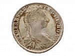 15 Krejcar 1743 KB, Kremnica, 6,39 g., N 96, Früh.1178,  just._