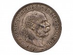 5 Korona 1907 K.B. - 40. výročí korunovace Františka Josefa I. za uherského krále v Budapešti_