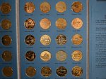 Kompletní sada Statehood Quarters 1999-2009, pozlaceno