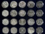 Kompletní sbírka mincí 200, 500 Kč (1993 - 2020) včetně certifikátů (130 ks)
