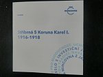 Karel I., 5 Korona 1918, novoražba ČM 2026, náklad 300 ks, certifikát, etue