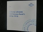 Karel I., 100 Korona 1918, Ag novoražba ČM 2026, náklad 300 ks, certifikát, etue