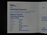 Karel I., 100 Korona 1918, Ag novoražba ČM 2026, náklad 300 ks, certifikát, etue