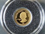 5 Dollars 2008 - Franz Kafka,  Au 999/1000, 0.5g, 11 mm + certifikát