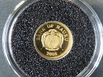 5 Dollars 2008 - Franz Kafka,  Au 999/1000, 0.5g, 11 mm + certifikát