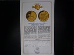 10 Franks 2006 - Athénská sova, Au 999/1000, 0.5 g, 11 mm + certifikát