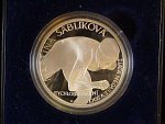 1 Dollar 2014 - Martina Sáblíková Ag 999, etue + certifikát