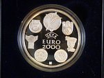 ČMFS k mistrovství Evropy EURO 2000, Ag 999, etue