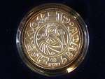 Replika denáru Boleslava II. (1000. výročí úmrtí) 1999, Ag 0.999, 13 g, průměr 28 mm, etue