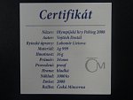 Olympijské hry Peking 2008, Ag 0,999, 16 g, náklad 1000 ks