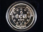 5 ECU 1995, Ag 925, 22.85 g, certifikát
