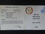 5 ECU 1995, Ag 925, 22.85 g, certifikát