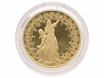 České Dukáty - Kněžna Libuše, ČM a Pražská mincovna, náklad 1500ks, 7,78g, 0.999 Au_