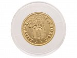 Florén Jana Lucemburského - ČM 2006, náklad 500ks, 3,49g, 0.986 Au_