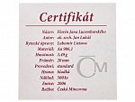 Florén Jana Lucemburského - ČM 2006, náklad 500ks, 3,49g, 0.986 Au_