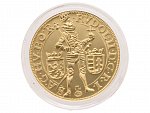 Dukát Rudolfa II., ČM 1997, 3,49g, 0.986 Au_
