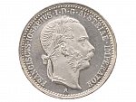 Ag žeton 1867 Korunovace uherským králem v Budapešti, uherský nápis, průměr 23,5 mm, 5,47 g, patina, Früh. II.5.b, raž. lesk_