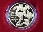 5000 Kč 2018 Hrady - Hrad Rábí, 1/2 OZ