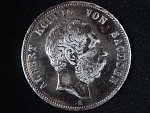 Sasko, Albert (1873-1902), 5 Mark 1889 E, J.122, KM. 1238