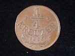 1/4 Krejcar 1816 B