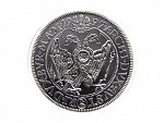 AR medaile 1997, novoražba Kádnerova jáchymovského tolaru. Stříbro 40 mm, 29 g., punc Ag 959, autor J. Lukáš, náklad 1300 ks._