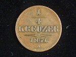 1/4 Krejcar 1851 A