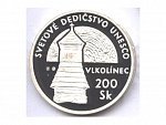 200 Sk 2002 Vkolínec, etue, certifikát