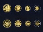 sada 1,2,5,10 dukátů české republiky 1997 náklad 500 ks