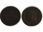 Reuss-Schleiz, Heinrich LXVII (1854-1867), 3 Pfennige 1858 A