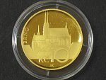 10 Kč 1997, mincovní město Jáchymov, Au