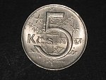 chyboražba, 5 Kčs prasklý střižek pouze lícní strana