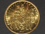 5 Dukát sv. Václav 1936, bezvadná kvalita, atest ČNB