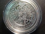 Ag replika půltolaru Leopolda I. 1662, 10,37g, náklad 2000 ks