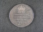 Korunovační žeton 1790