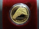 Velká pardubická steeplechase, Au, 999,9, náklad 100 čísl. ks, 15,56g, č. 41