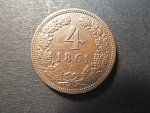 4 Kreuzer 1861A