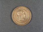 Rakousko Uhersko F.J.I. bronzová medaile Náhrada státu za hospodářské zásluhy, česká verze bez podpisu medailera, 30.8 g. průměr 40,45 mm