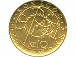 10 Kč 2003 10.výročí mincovny