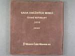 sada 2000 PROOF semišový obal