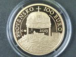 100 Euro 2013  450.výročí korunovace Maximiliána