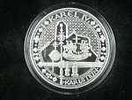 Nejkrásnější medailon IV. - Karlštejn 50 mm Ag Proof