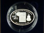 10 Dollars 2012 100.let od zkázy Titaniku - kolorovaná, Ag 999, 31,1g, náklad 2012 ks, etue, certifikát,