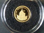 1500 Francs 2007 - 750.let university v Sorboně,  Au 0,999, 0,5g, náklad 5000 ks, průměr 11 mm