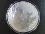 30 Dollars - 1 Kg Ag - Koala 2011, kvalita proof, Ag 999/1000, 1000g, etue