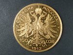 100 Koruna 1914, bezvadný stav