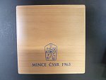 Sada mincí ČSSR 1963, náklad 350ks, číslované, 1 Kčs Ag 925/1000, 7,9g
