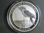 10 Dollars - 10 Oz (311,0500g)  Ag - Kookaburra 2016, kvalita proof, Ag 999/1000, etue