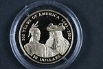 50  Dollars 1992 500.Years of America, Au 583, 7,776g, KM-176