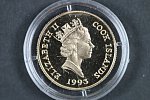 50  Dollars 1993 500.Years of America - Capitan James Cook, Au 583, 7,776g, KM-177