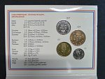 Luxemburg, oficielní sada mincí 1991